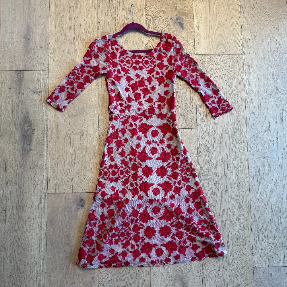 For Love & Lemons Floral embroidered dress